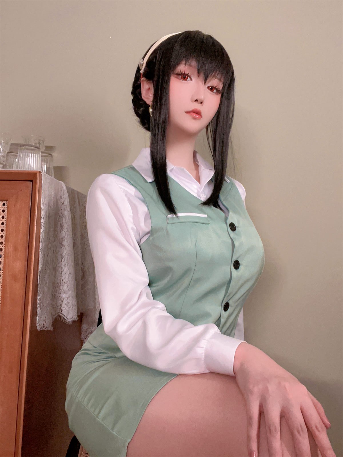 Coser@星之迟迟Hoshilily 圣诞节 约尔 OL制服 0032 5331831668.jpg