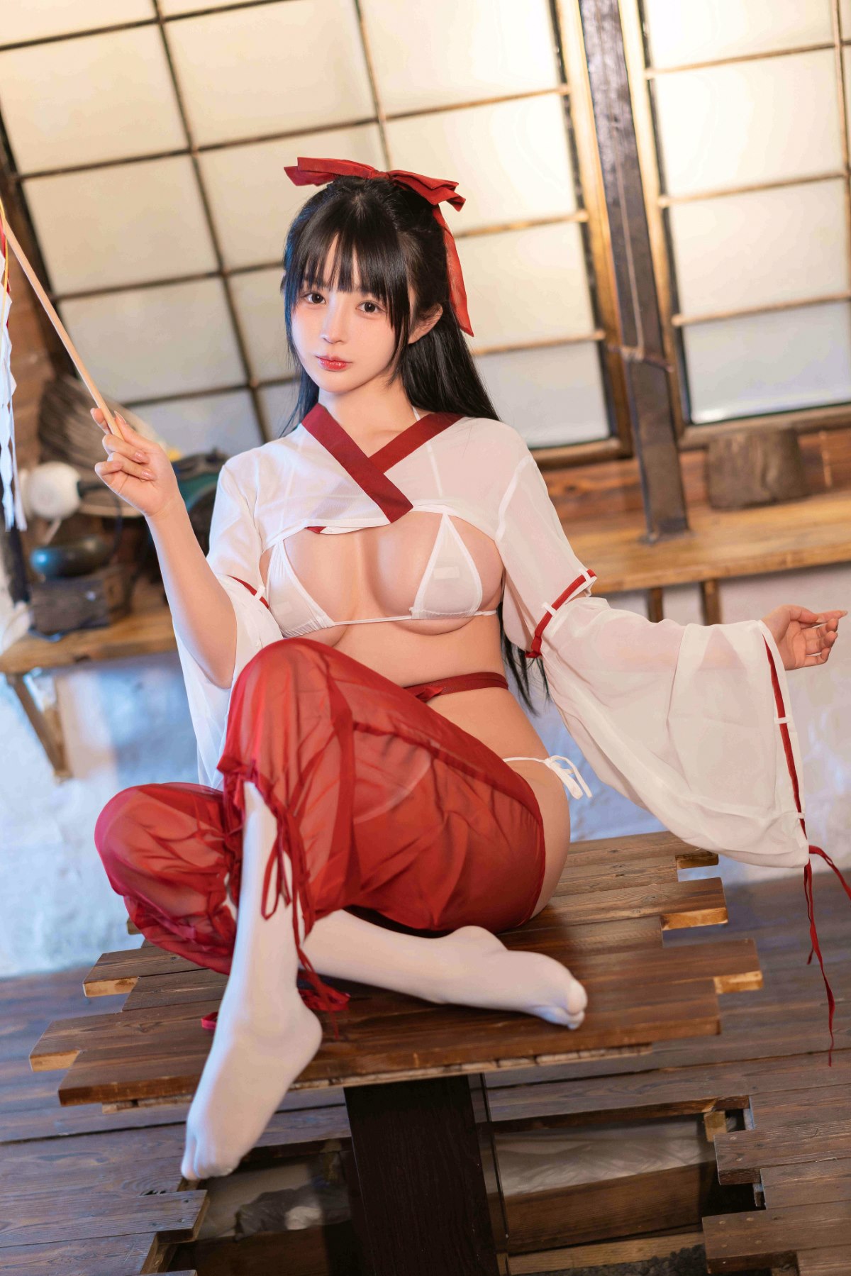 Coser@桜井宁宁 Vol 078 巫女 0012 8722554632.jpg