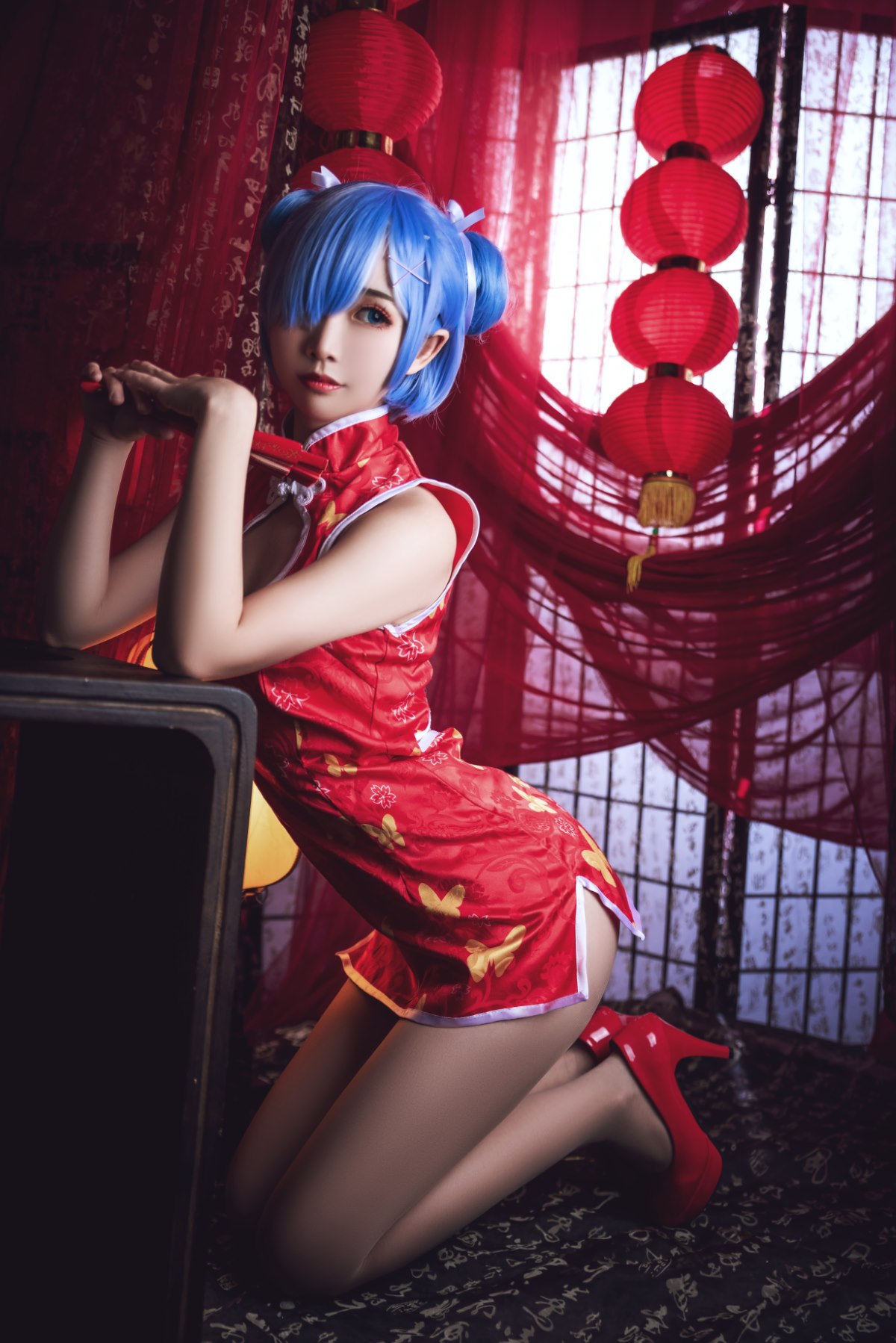 Coser@面饼仙儿 No 052 雷姆旗袍 0005 6074521035.jpg