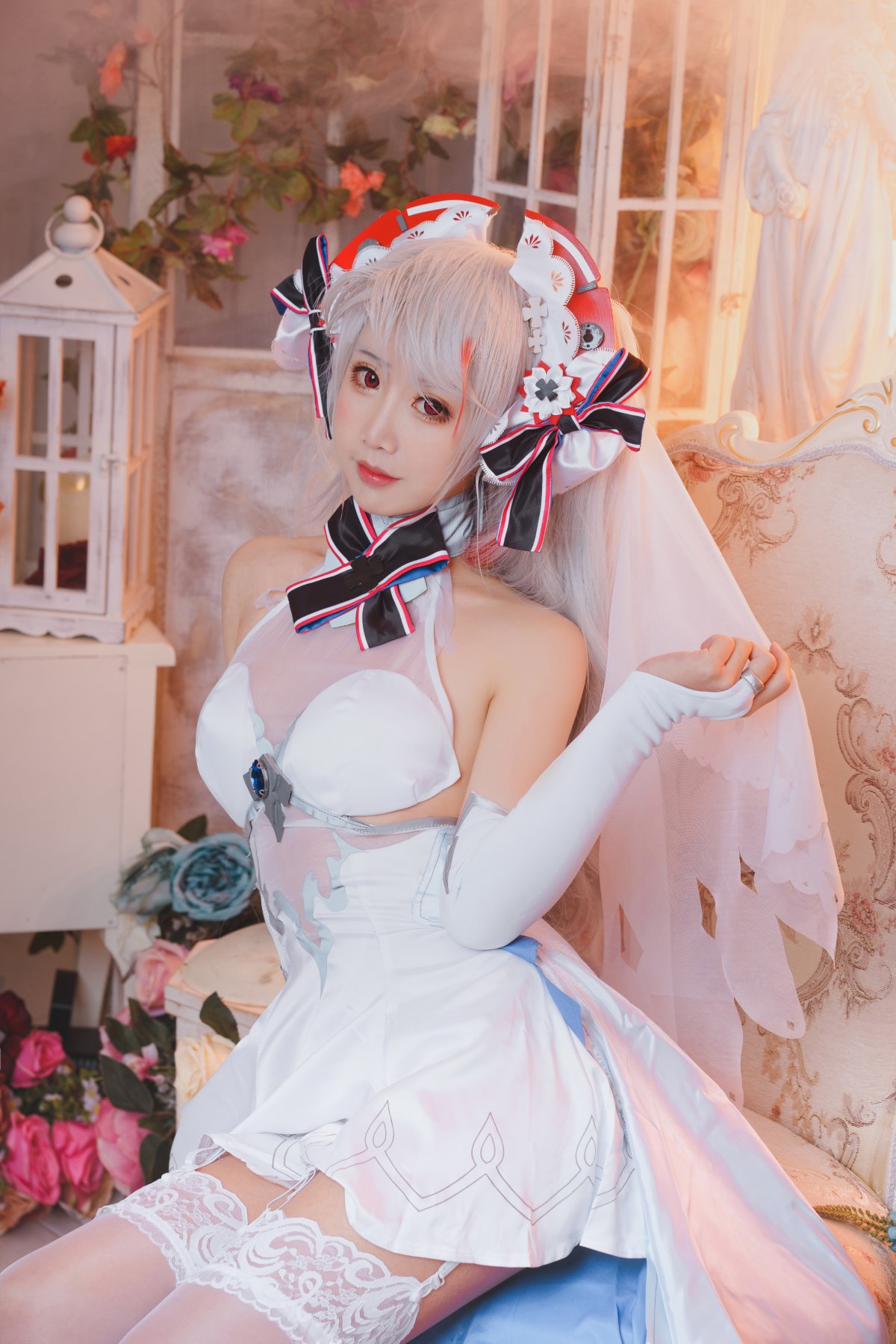 Coser@面饼仙儿 No 054 欧根花嫁 0008 8466050824.jpg