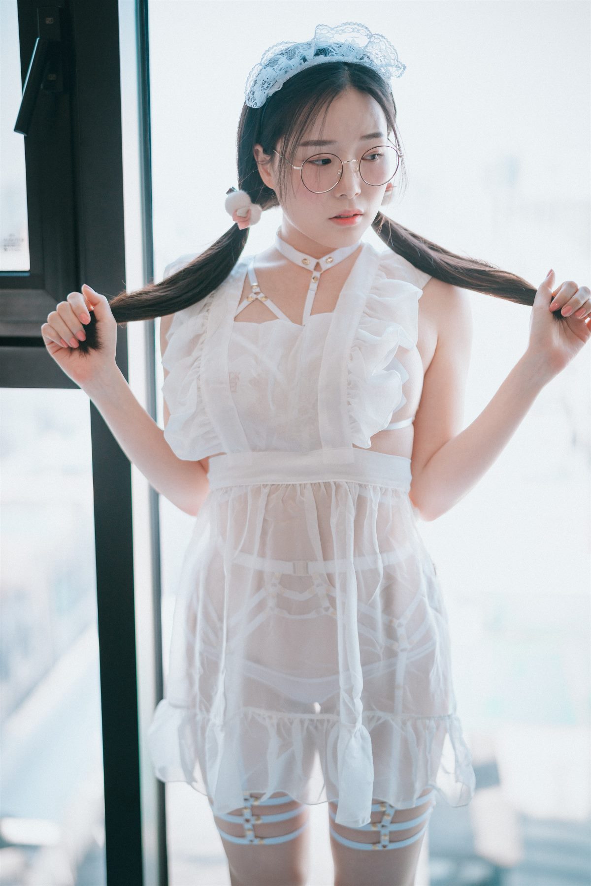 DJAWA Pia 피아 Sheer Chiffon Apron 0019 3192462763.jpg