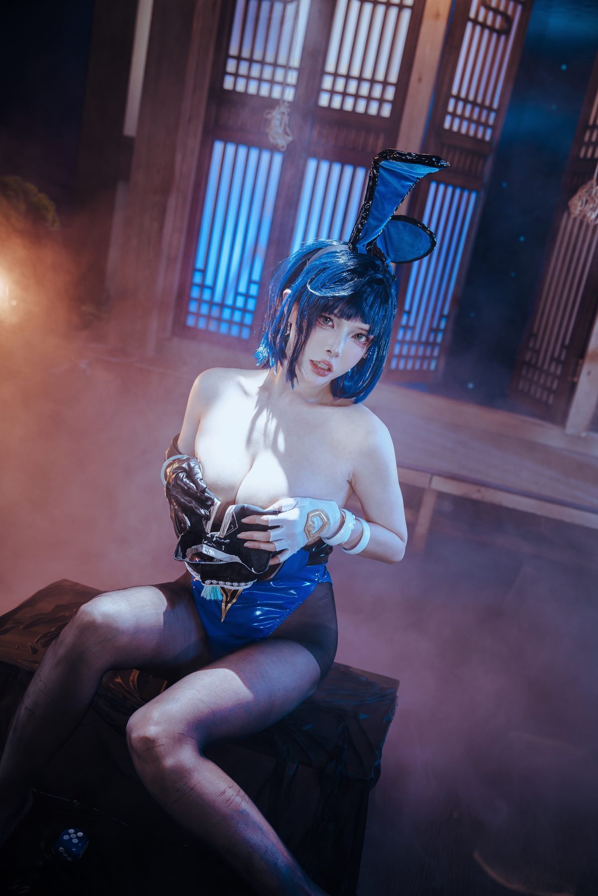 Coser@夏小秋秋秋 No 116 夜兰 兔女郎 0044 6424171450.jpg