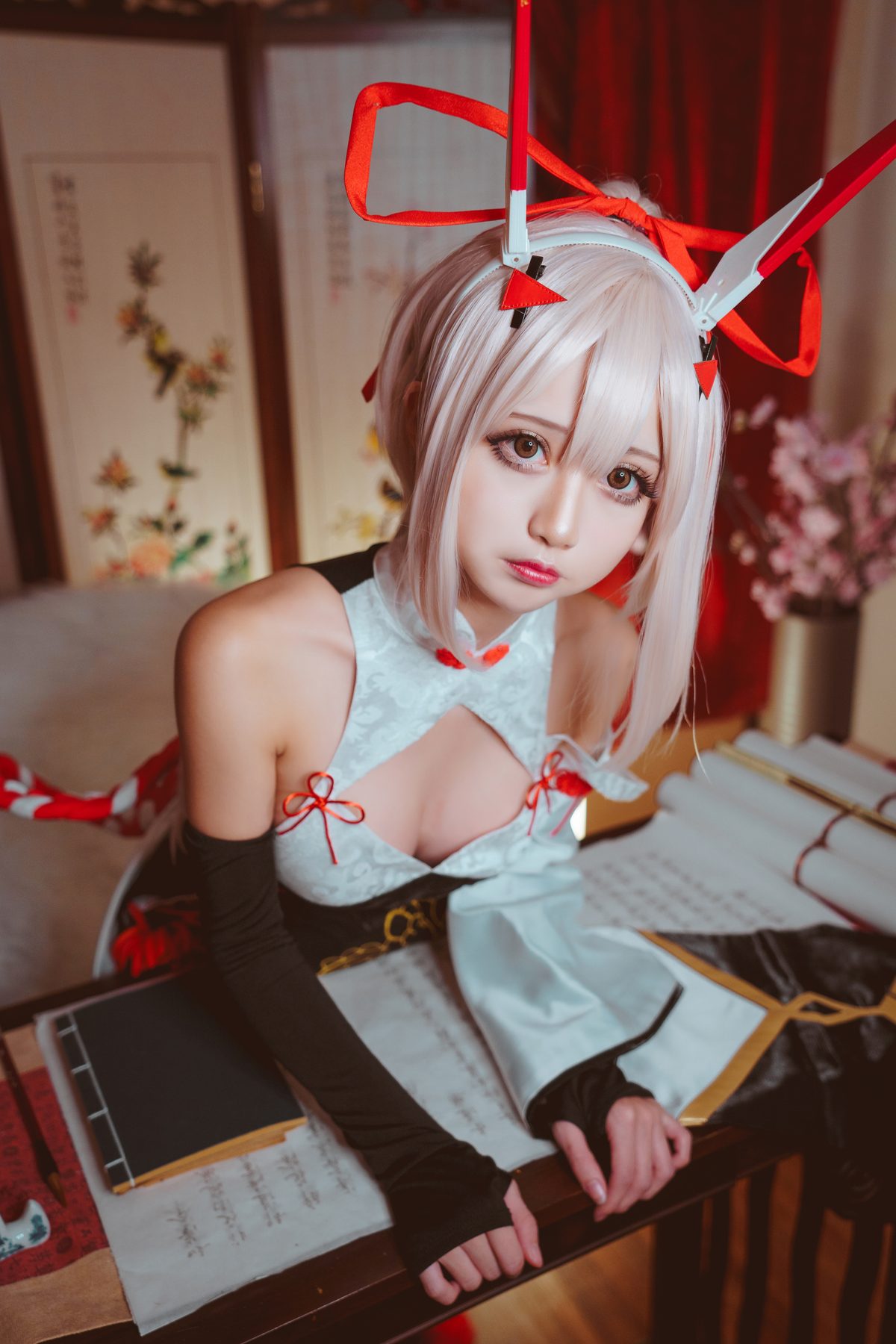 Coser@沖田凜花Rinka Ayanami Cheongasm 0009 3282497174.jpg