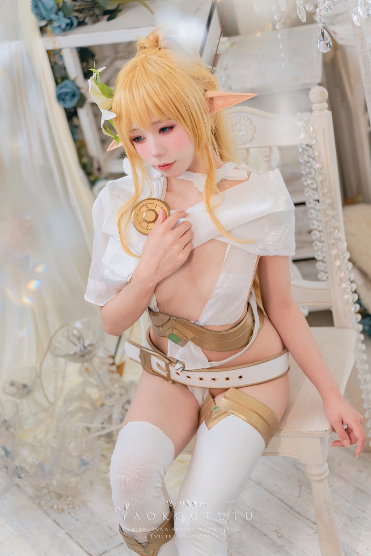 Coser@黏黏团子兔 六月订阅『精灵 弓箭手』广寒宫 0002 7011222837.jpg