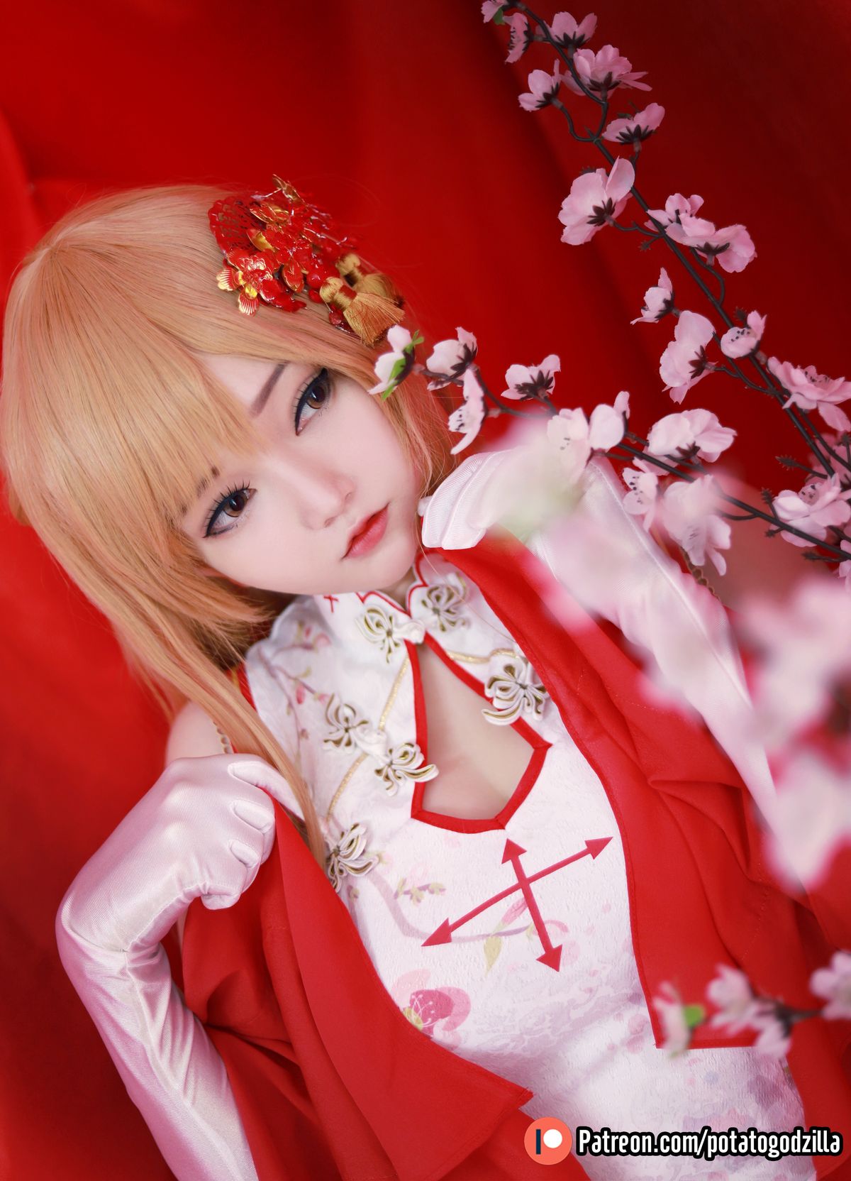 Coser@Potato Godzilla Asuna Yuuki Qipao 0005 6245018115.jpg