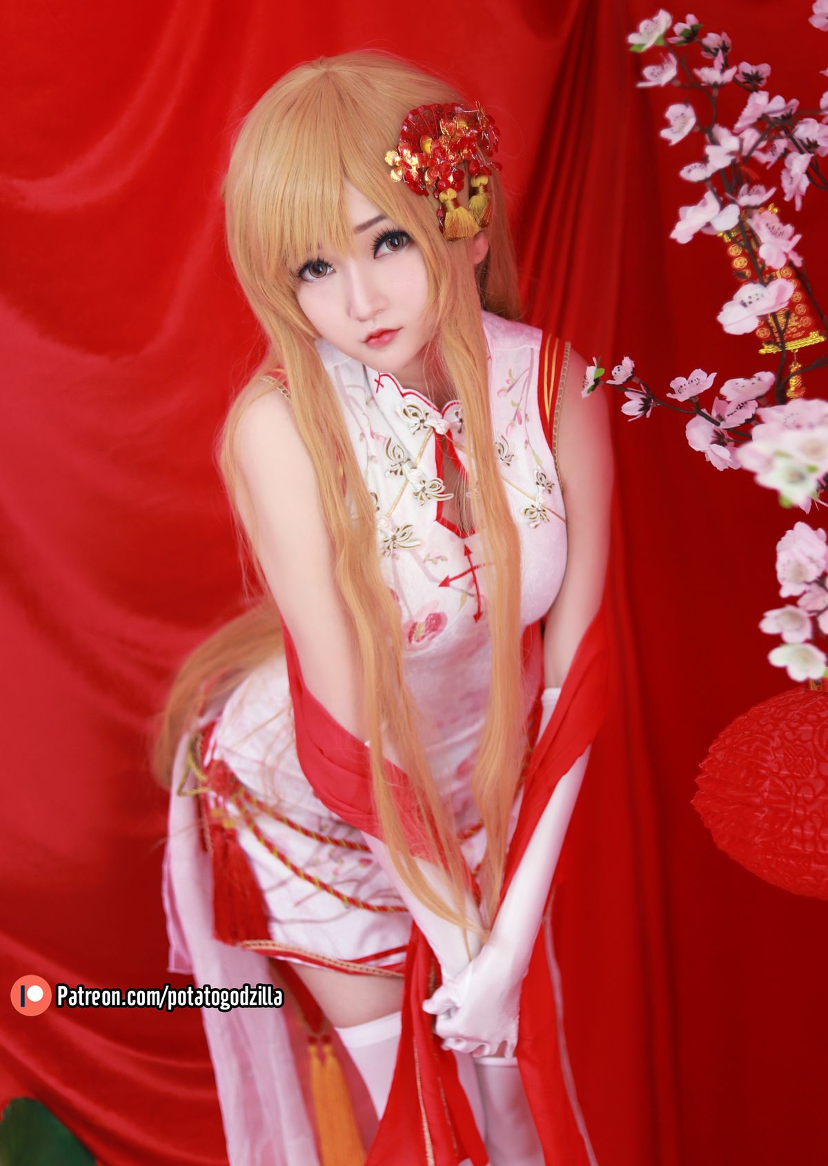 Coser@Potato Godzilla Asuna Yuuki Qipao 0009 9581112538.jpg