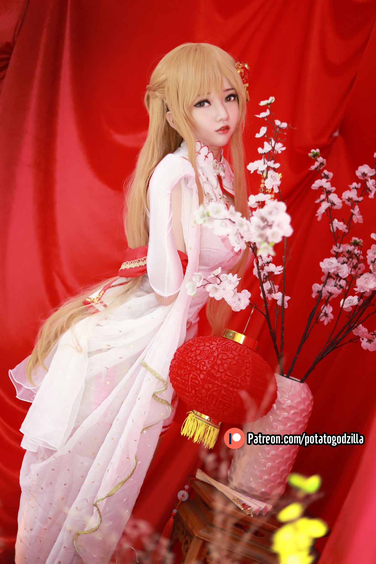 Coser@Potato Godzilla Asuna Yuuki Qipao 0011 9727639886.jpg