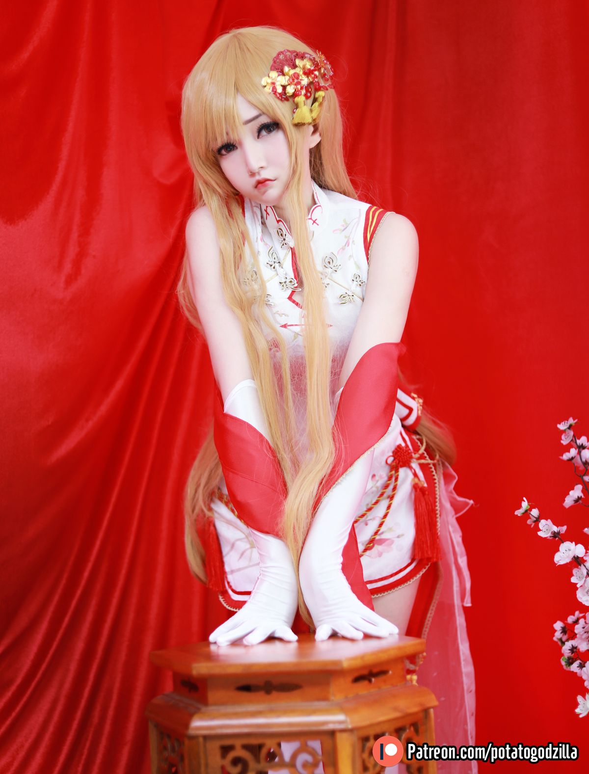 Coser@Potato Godzilla Asuna Yuuki Qipao 0018 9429484312.jpg