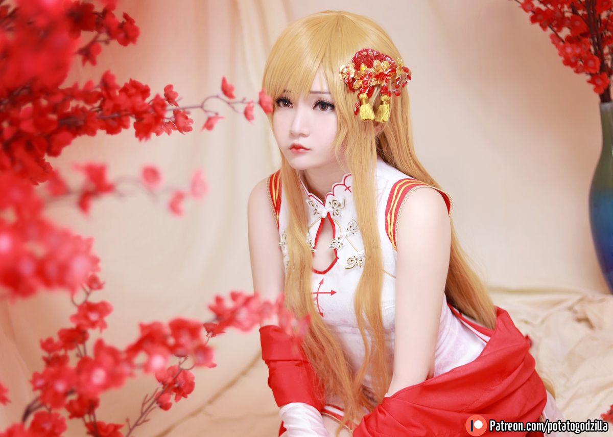 Coser@Potato Godzilla Asuna Yuuki Qipao 0022 2796055399.jpg