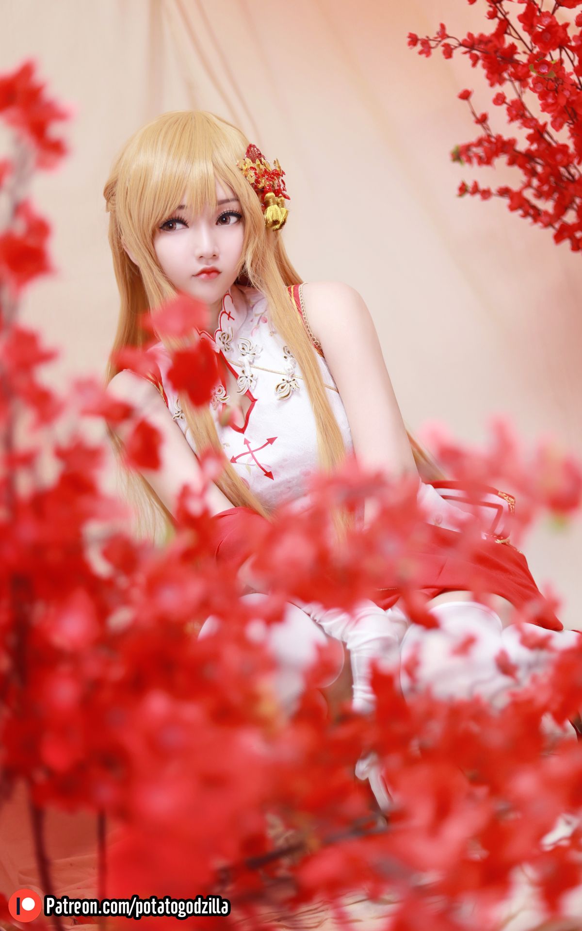 Coser@Potato Godzilla Asuna Yuuki Qipao 0023 2680052417.jpg