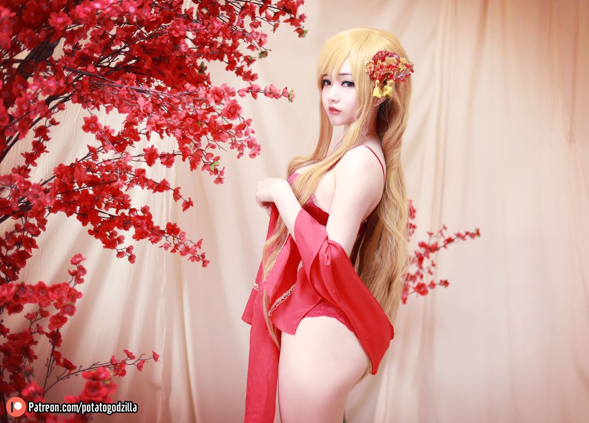 Coser@Potato Godzilla Asuna Yuuki Qipao 0039 5837022567.jpg