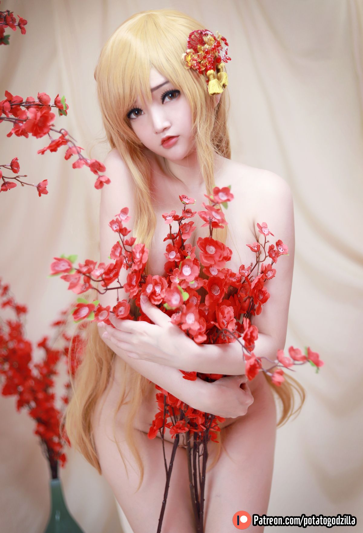 Coser@Potato Godzilla Asuna Yuuki Qipao 0044 6891291179.jpg