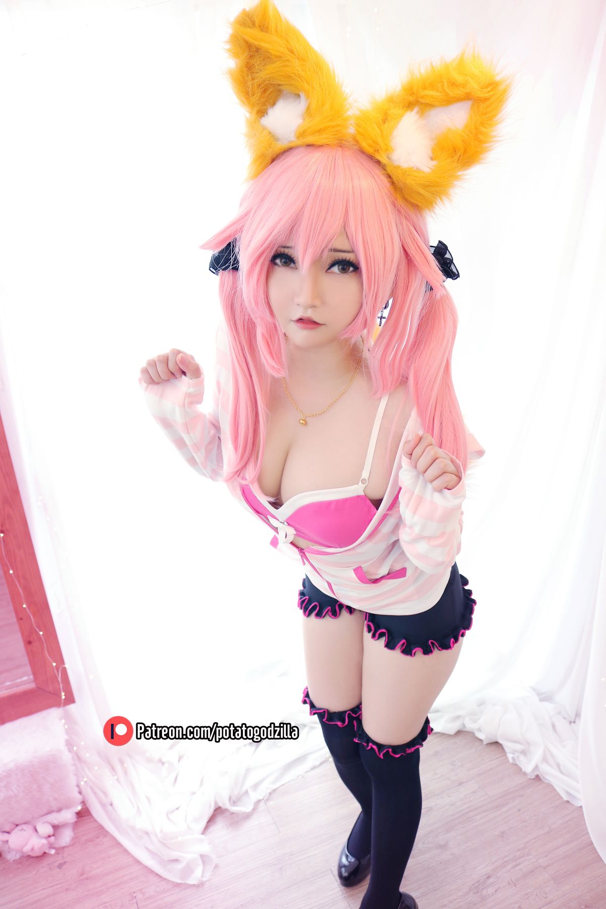 Coser@Potato Godzilla Tamamo School Uniform 0011 8516585850.jpg