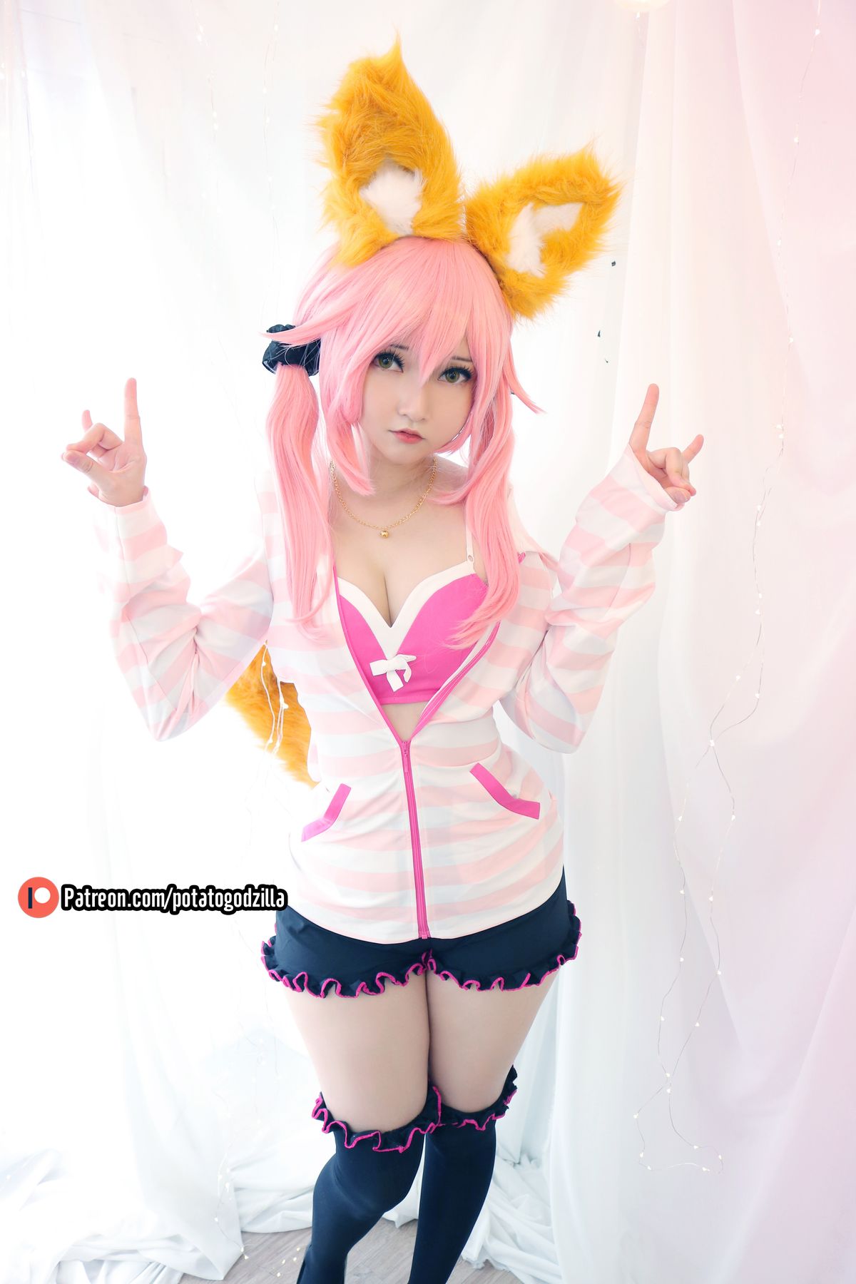 Coser@Potato Godzilla Tamamo School Uniform 0012 3898027244.jpg