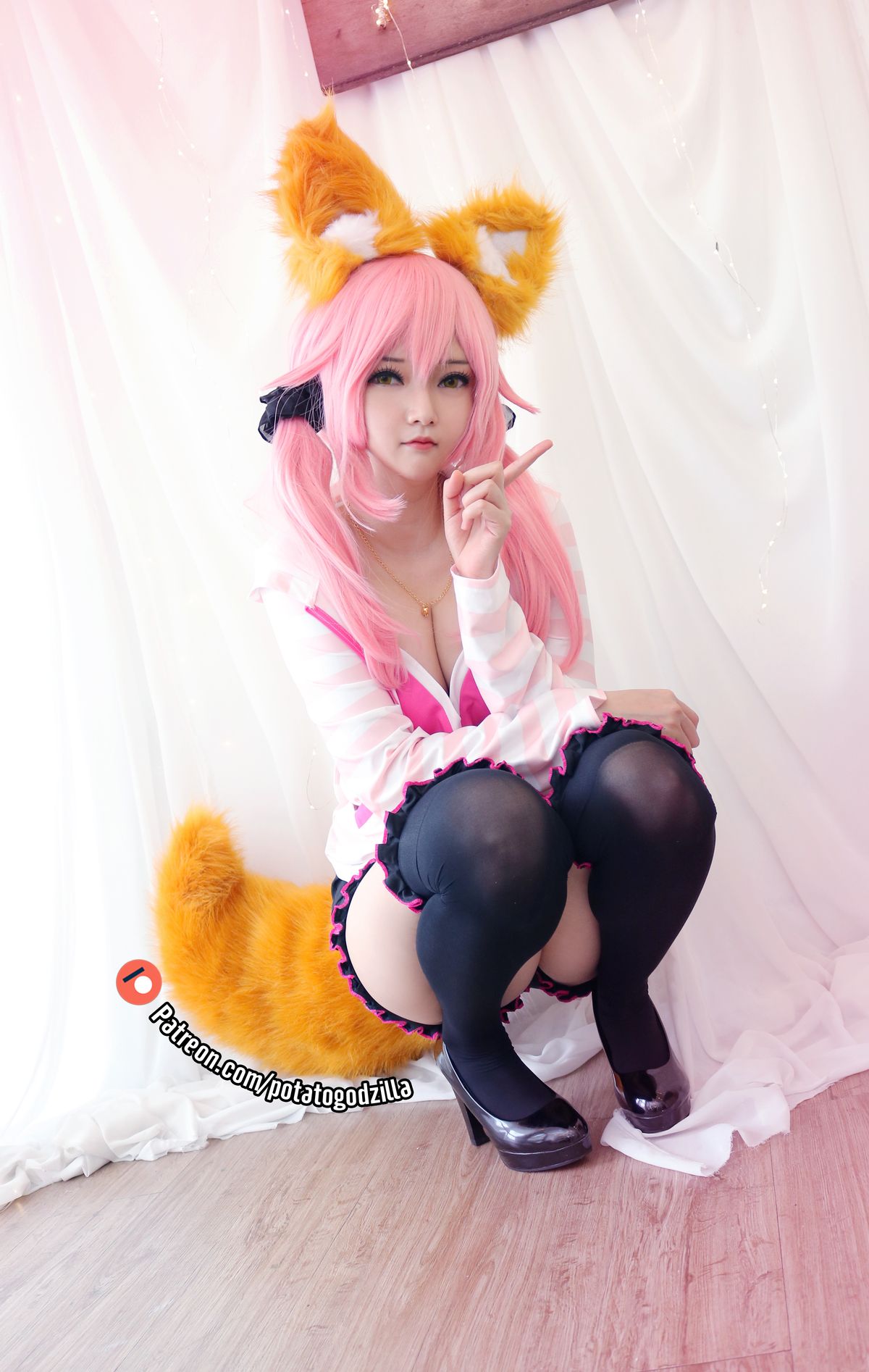 Coser@Potato Godzilla Tamamo School Uniform 0025 4037553697.jpg