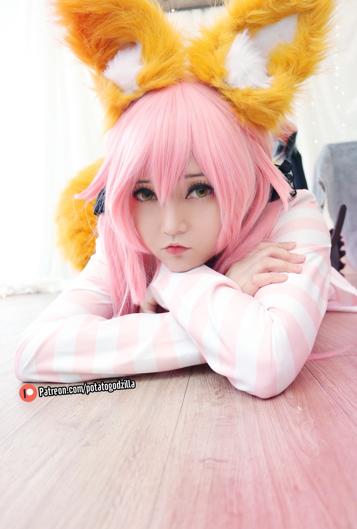 Coser@Potato Godzilla Tamamo School Uniform 0032 7371383940.jpg