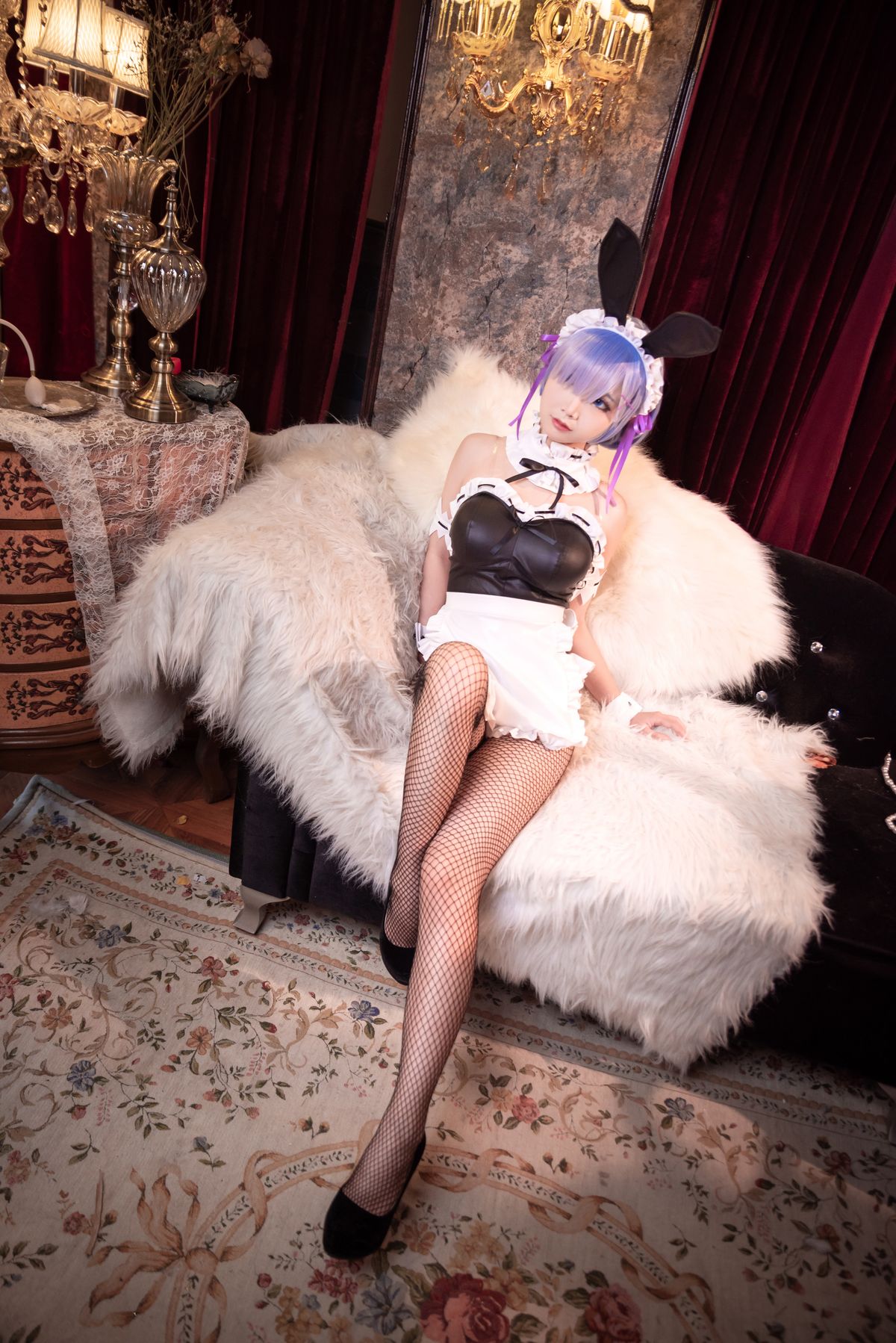 Coser@面饼仙儿 No 058 网袜蕾姆 0016 6480879238.jpg