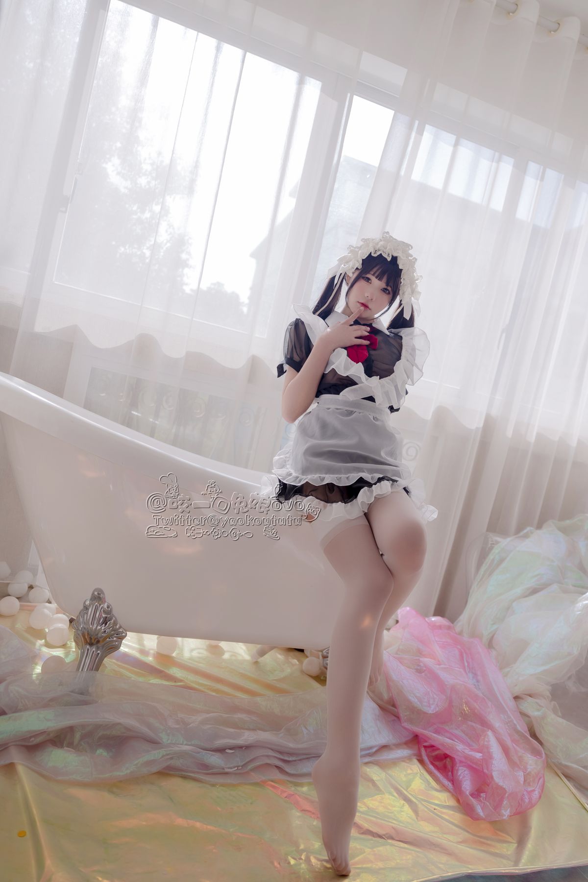 Coser@黏黏团子兔 黑白女仆 0006 8032198194.jpg