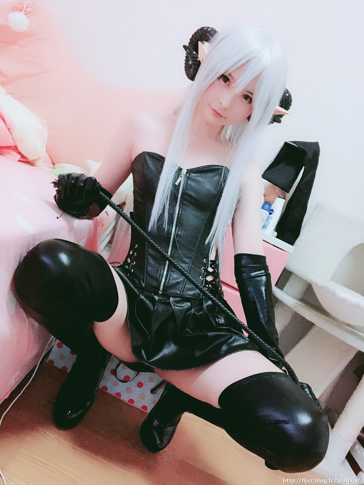 Coser@习呆呆 皮衣小恶魔 Leather Little Devil 0027 8633045065.jpg