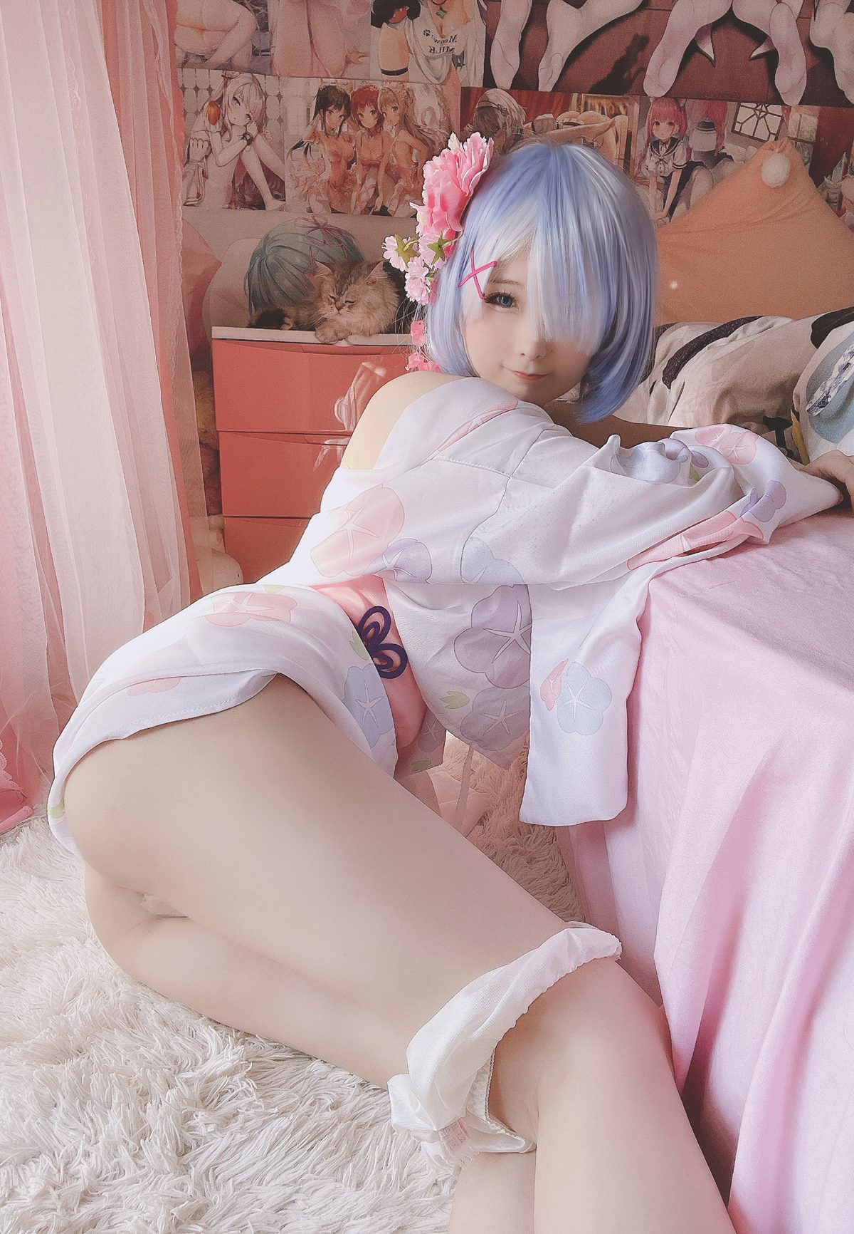 Coser@习呆呆 雷姆和服1 And 2 0016 2569589034.jpg