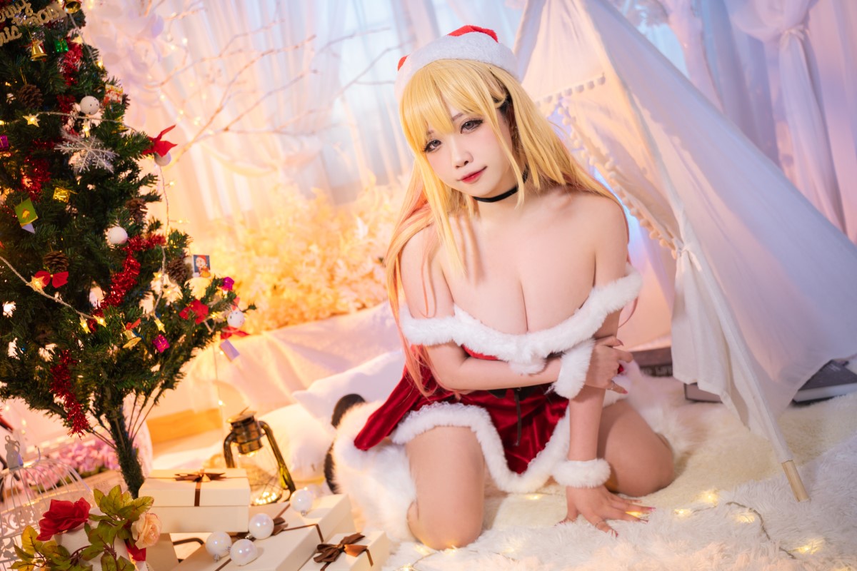 Coser@贞子蜜桃 Vol 012 喜多川夢海 圣诞 0003 5909582899.jpg