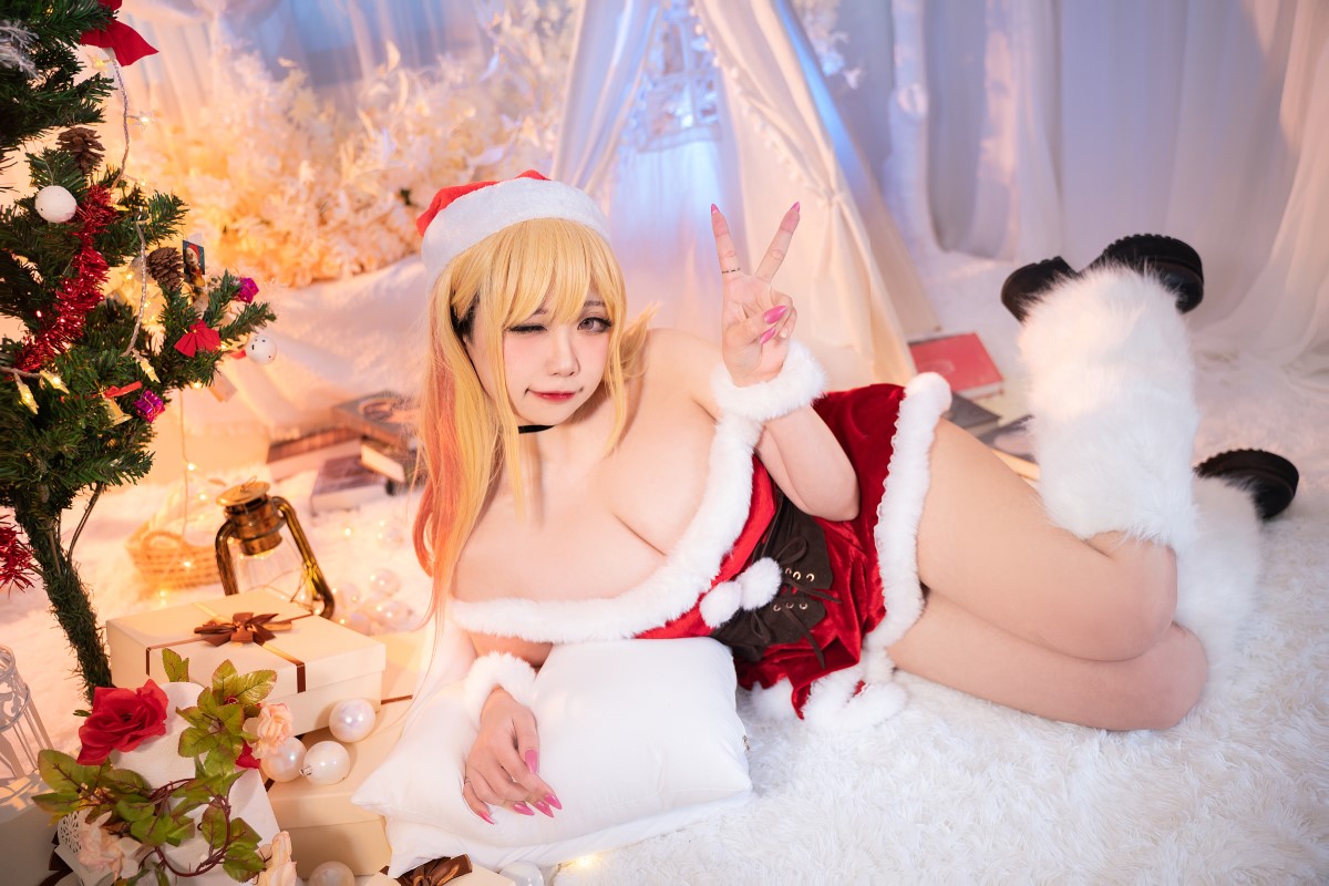 Coser@贞子蜜桃 Vol 012 喜多川夢海 圣诞 0064 0694687446.jpg