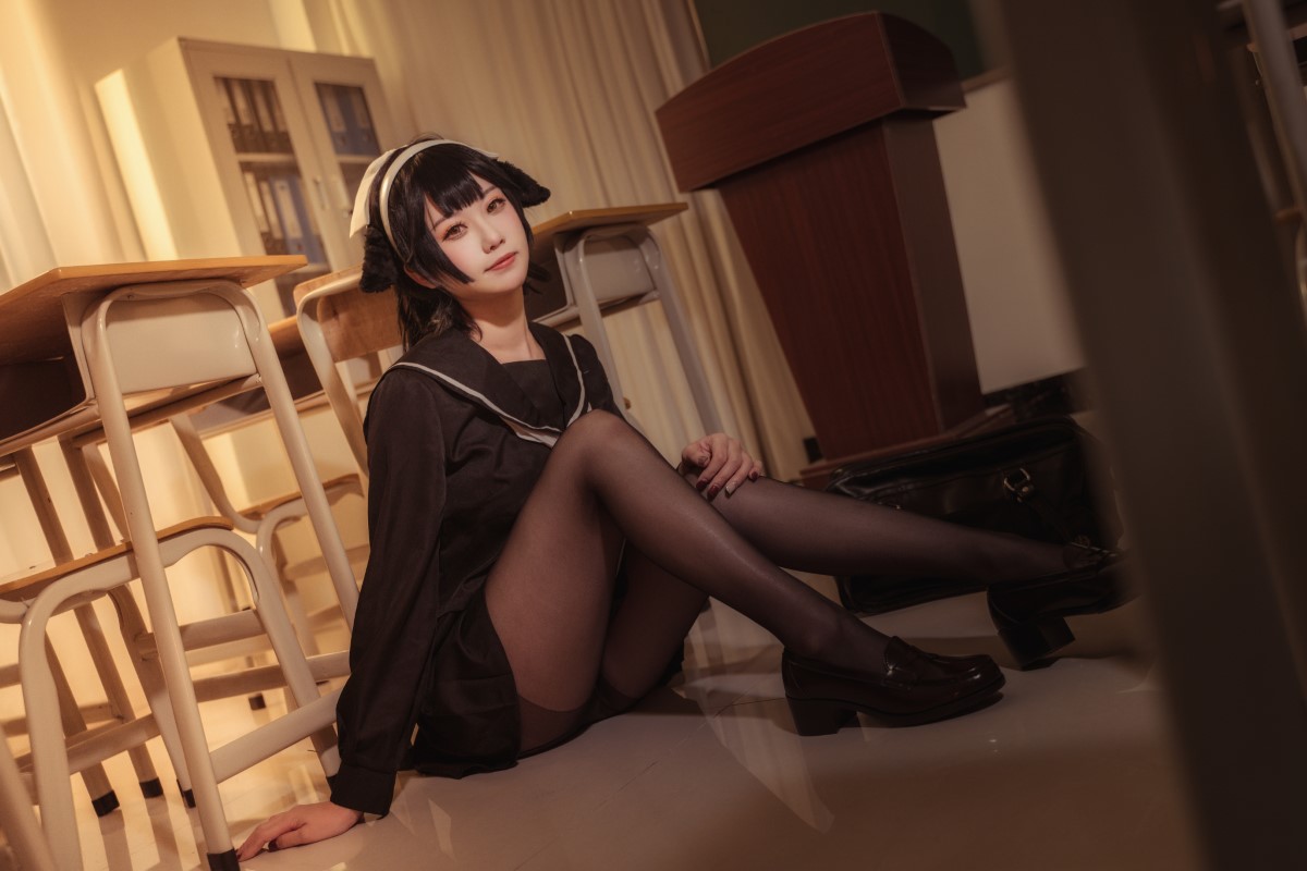 Coser@贞子蜜桃 Vol 009 碧蓝航线 爱宕高雄制服 0007 7158673676.jpg