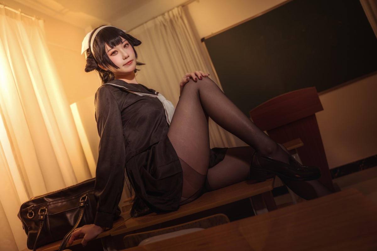 Coser@贞子蜜桃 Vol 009 碧蓝航线 爱宕高雄制服 0016 8046729223.jpg