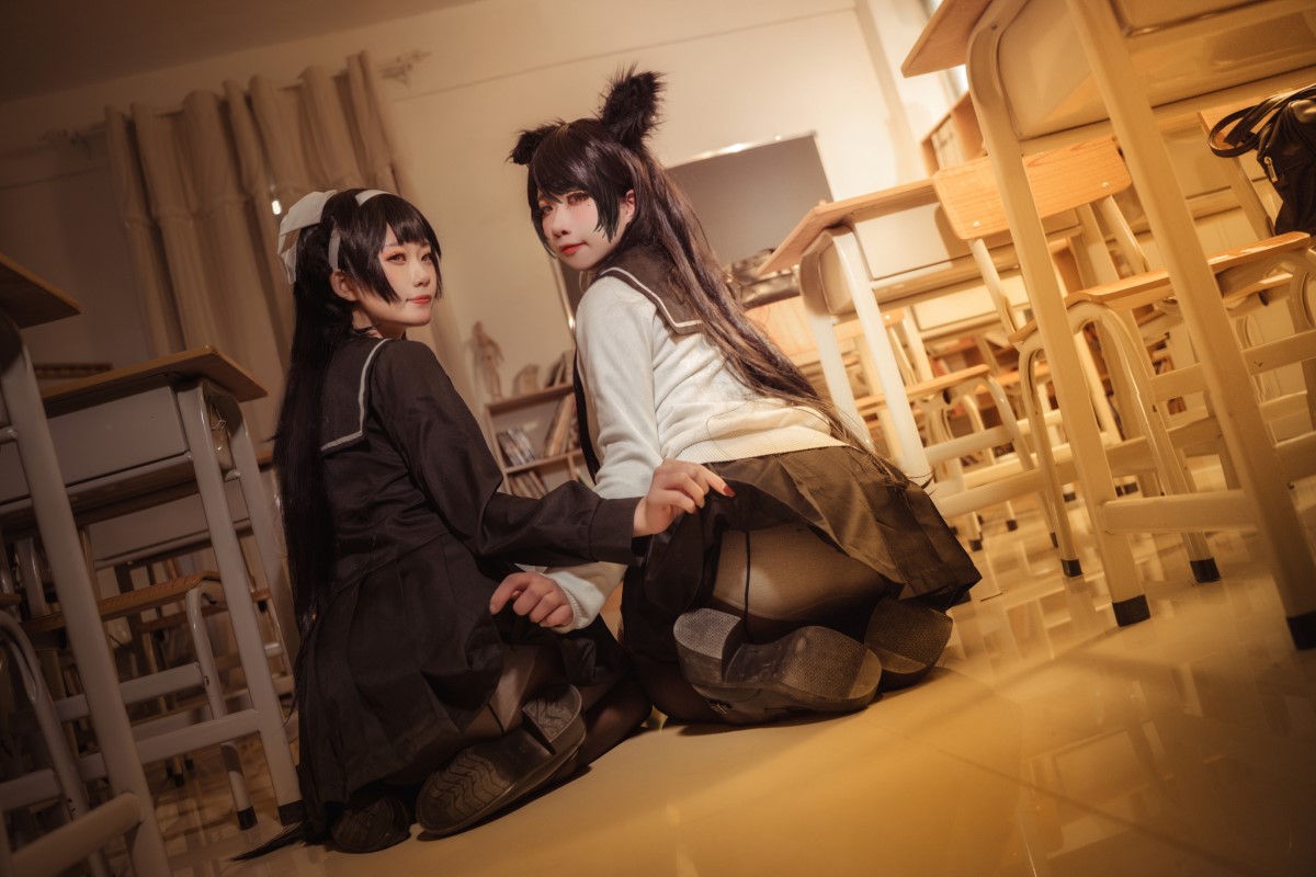 Coser@贞子蜜桃 Vol 009 碧蓝航线 爱宕高雄制服 0024 6192482957.jpg