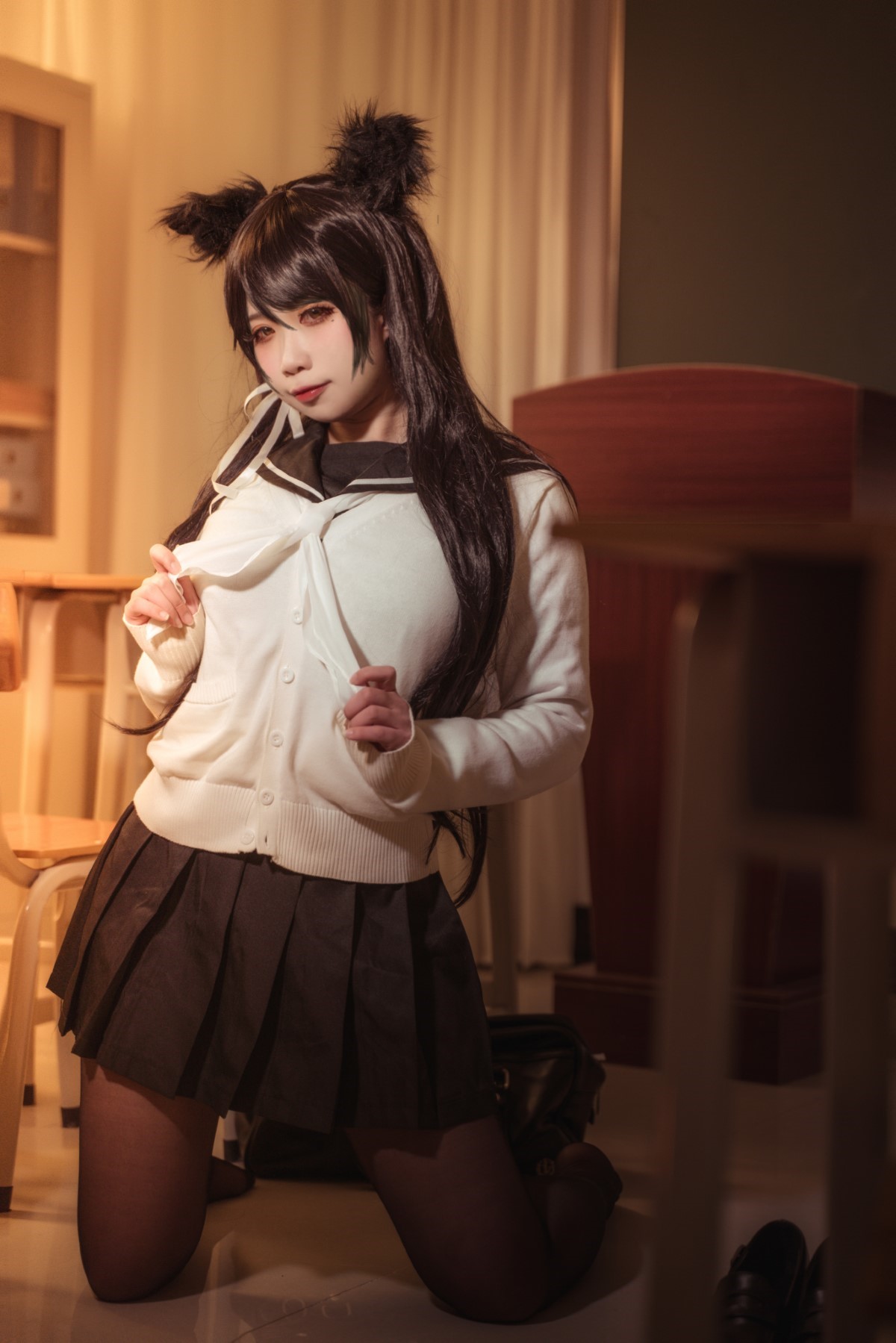 Coser@贞子蜜桃 Vol 009 碧蓝航线 爱宕高雄制服 0033 2462616850.jpg