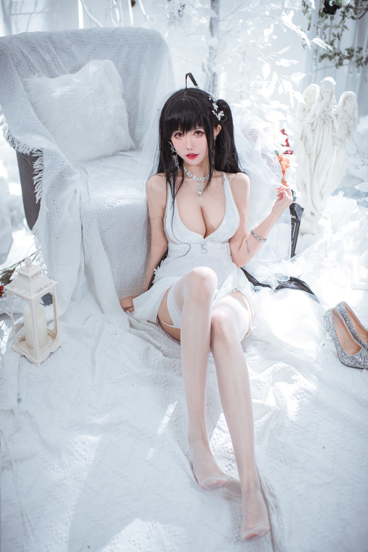 Coser@仙女月 Vol 008 大凤纯白婚纱 0014 2383036925.jpg