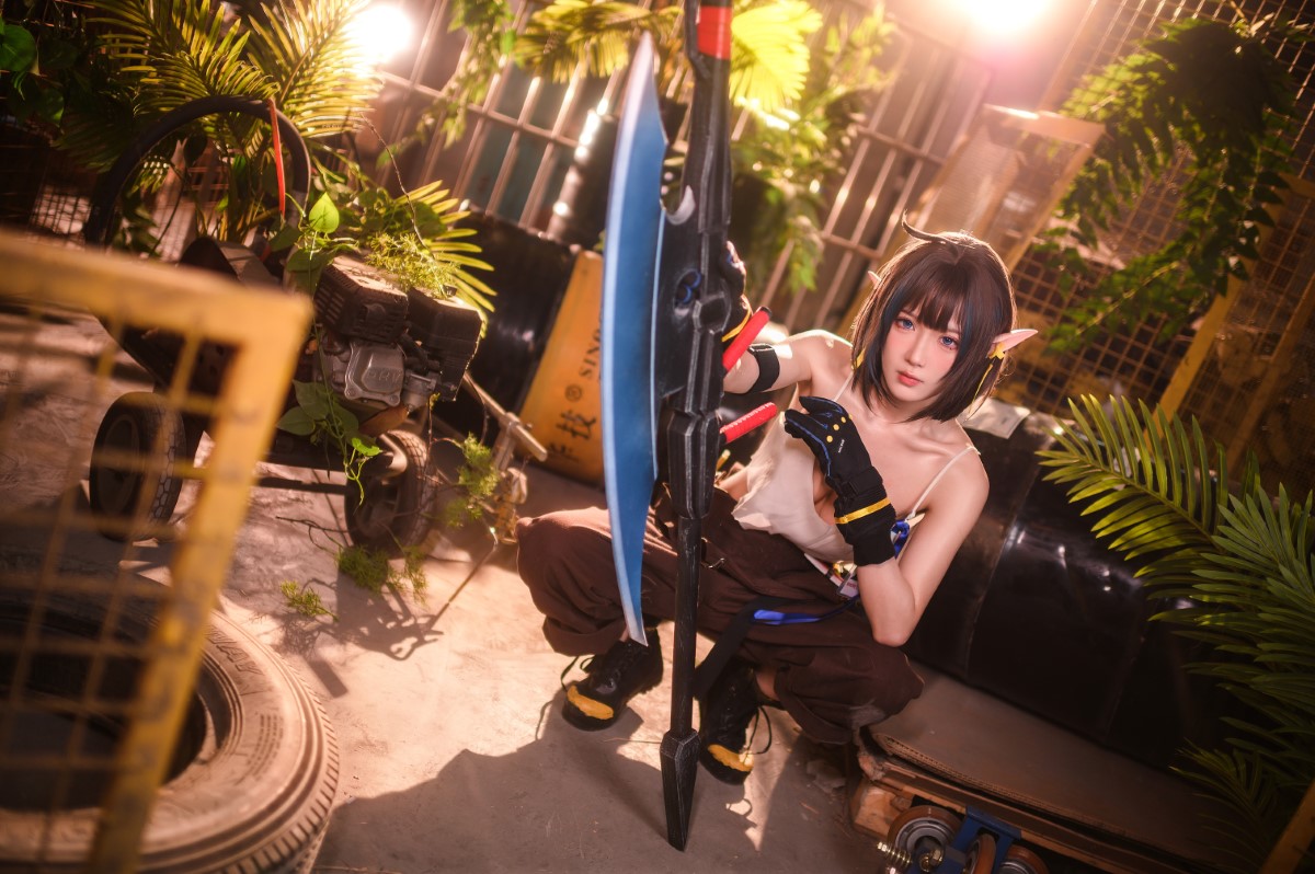 Coser@阿包也是兔娘 Vol 050 06月舰长 明日方舟 森蚺 0007 7898819595.jpg