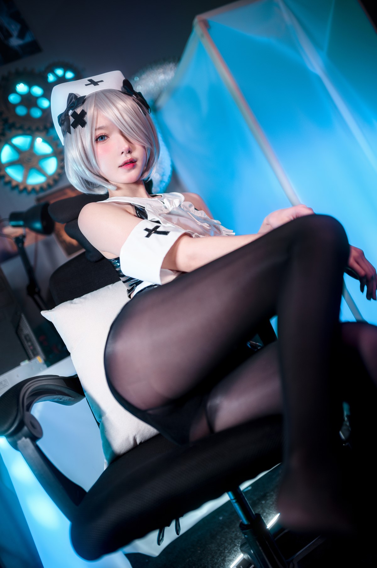 Coser@阿包也是兔娘 Vol 047 3月舰长图包 阿包护士 0012 6898905266.jpg