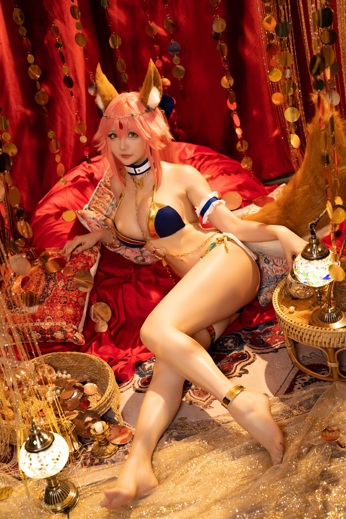 Coser@星之迟迟 Vol 115 FGO玉藻前舞娘 0022 0123884017.jpg