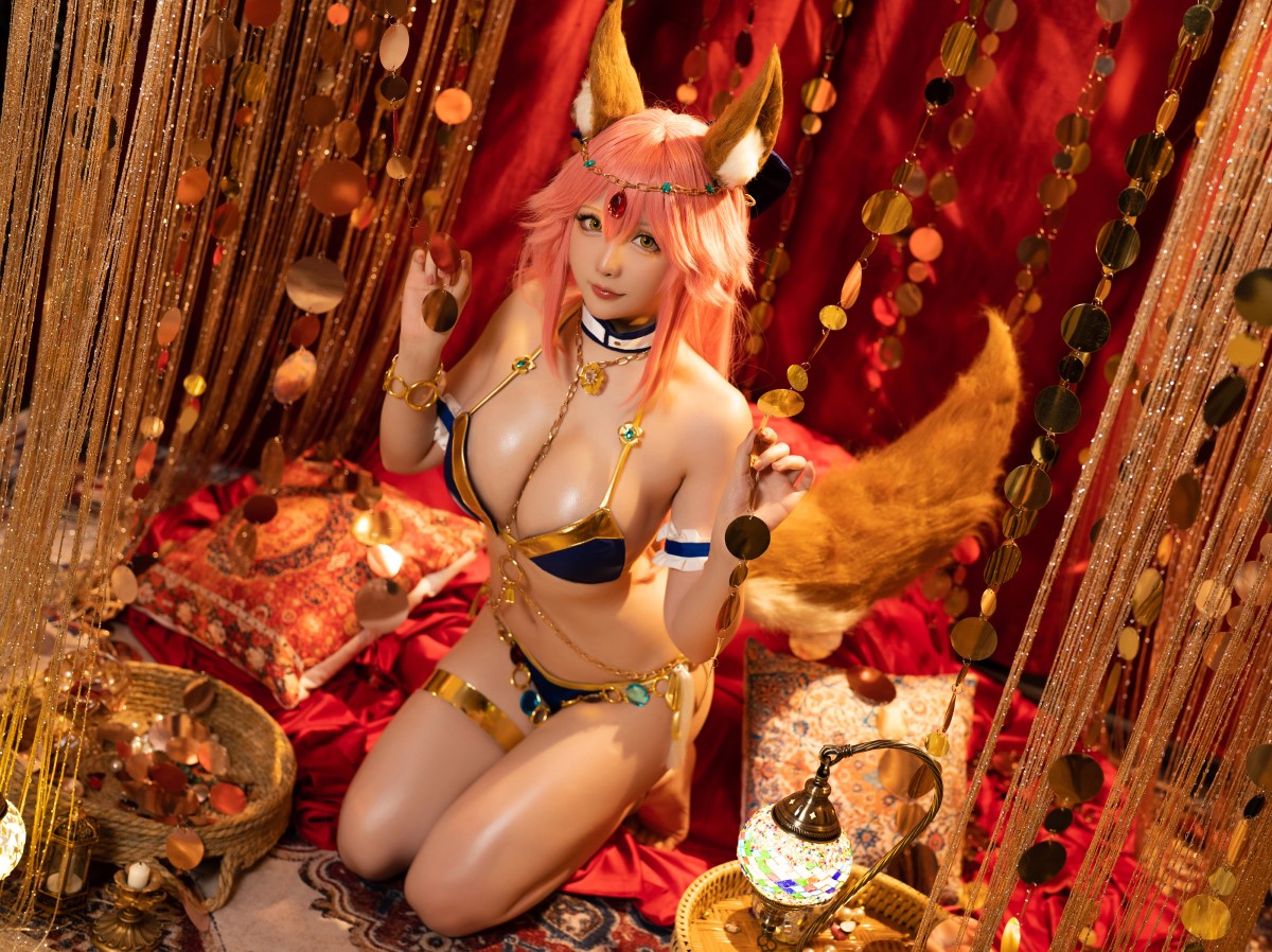 Coser@星之迟迟 Vol 115 FGO玉藻前舞娘 0026 6494842168.jpg