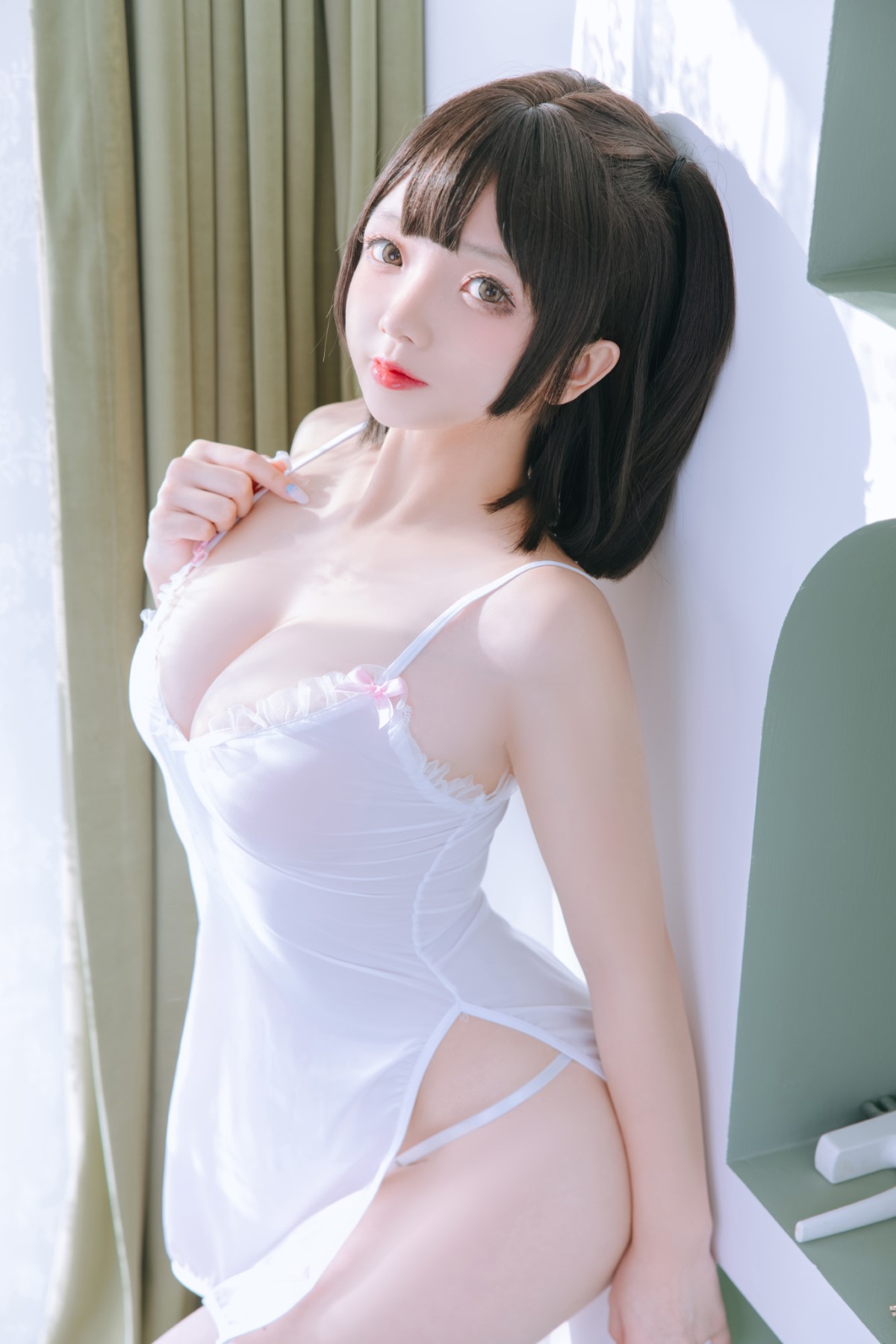 Coser@日奈娇 Vol 043 湿身小白裙 0007 8575503606.jpg