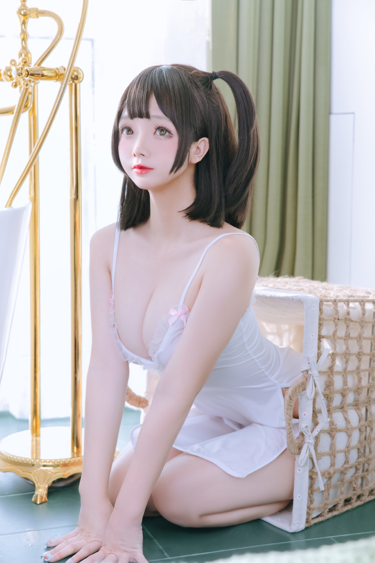 Coser@日奈娇 Vol 043 湿身小白裙 0010 7372316562.jpg