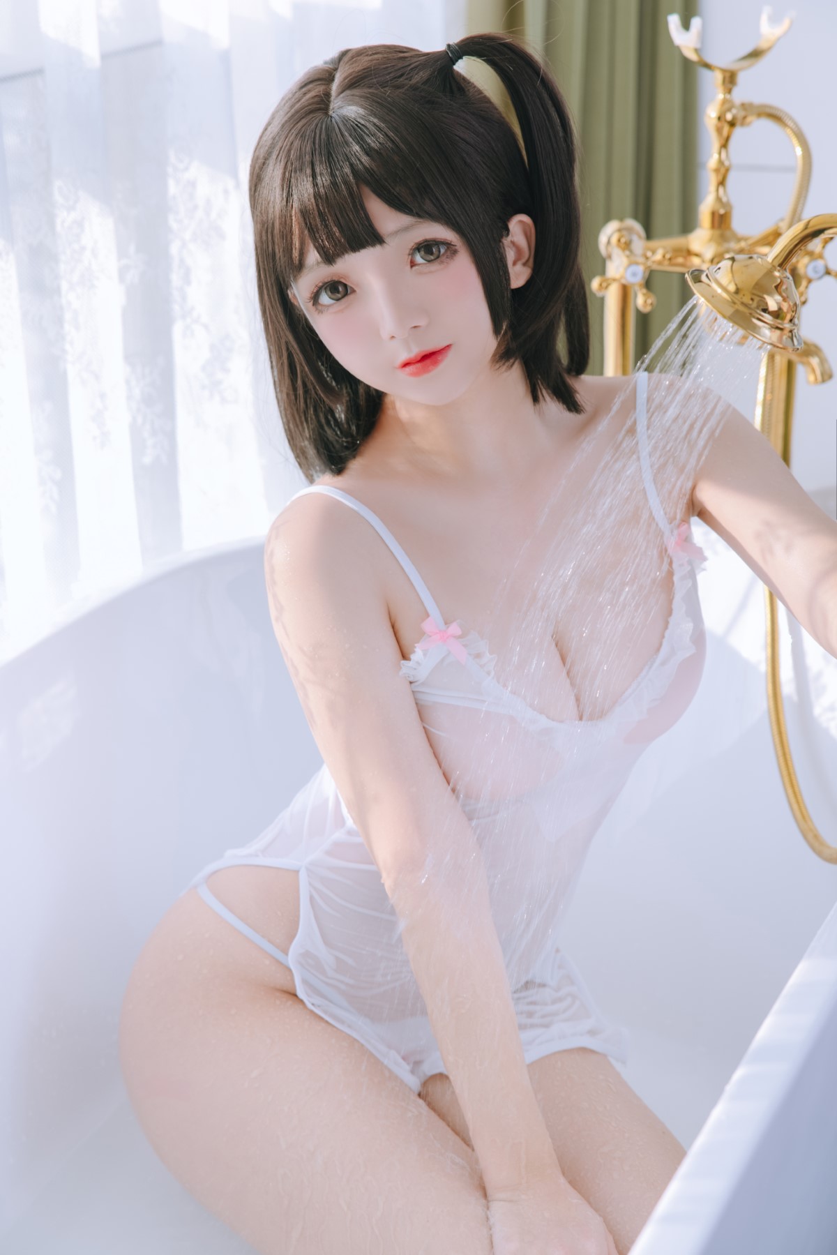 Coser@日奈娇 Vol 043 湿身小白裙 0040 8582461613.jpg