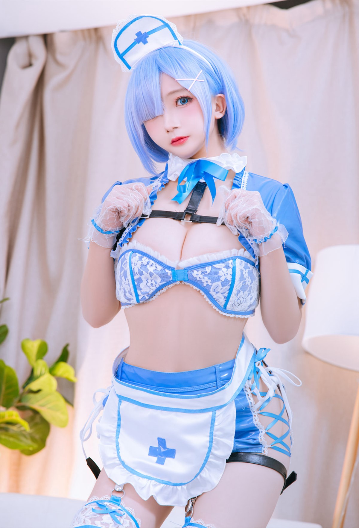 Coser@日奈娇 Vol 041 蕾姆蓝色护士 0021 5905477909.jpg