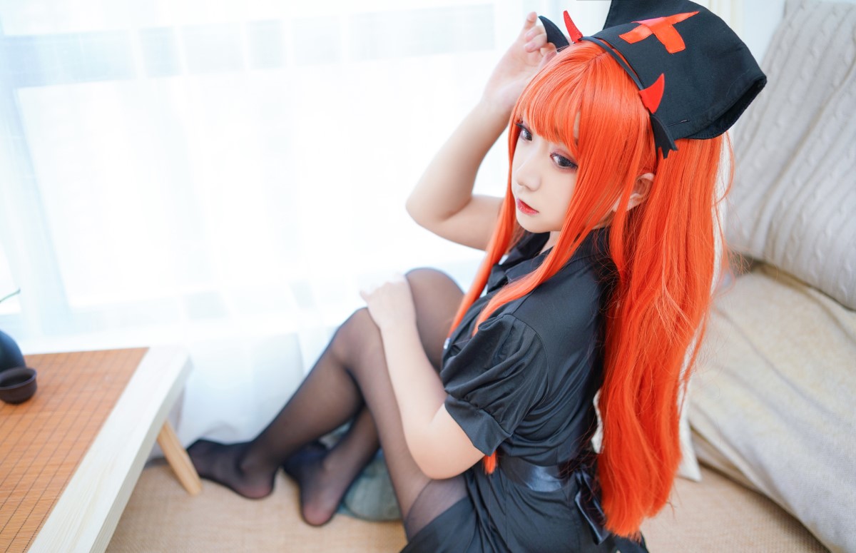 Coser@恩田直幸 Vol 014 橘色黑护士 0015 3148880374.jpg