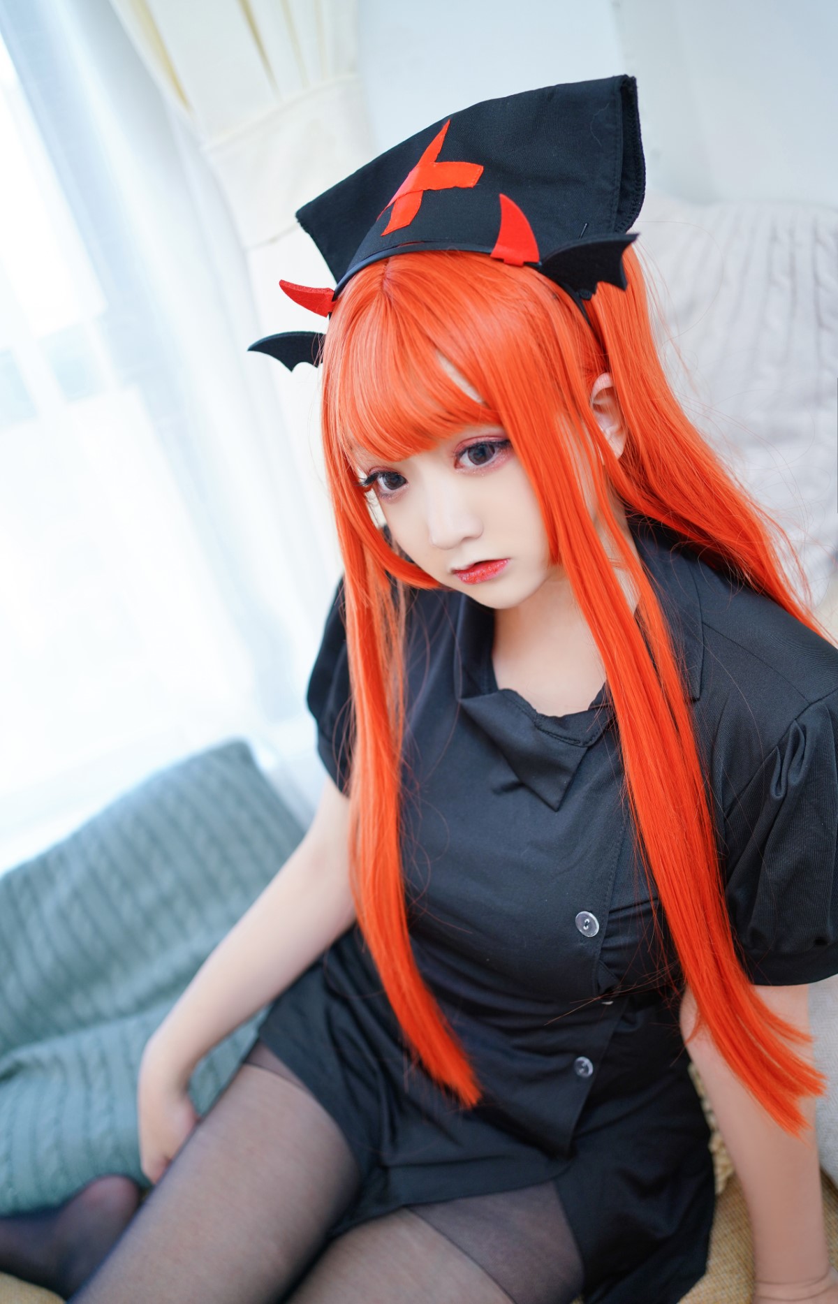 Coser@恩田直幸 Vol 014 橘色黑护士 0045 0904766635.jpg