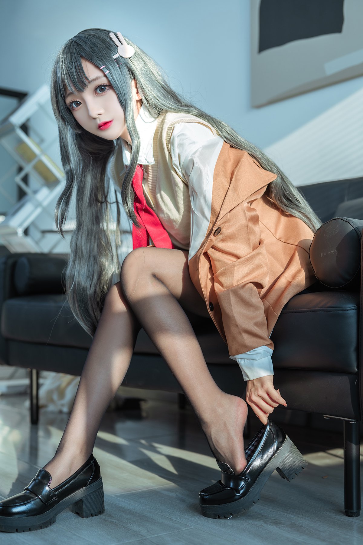 Coser@日奈娇 Vol.035 麻衣校服