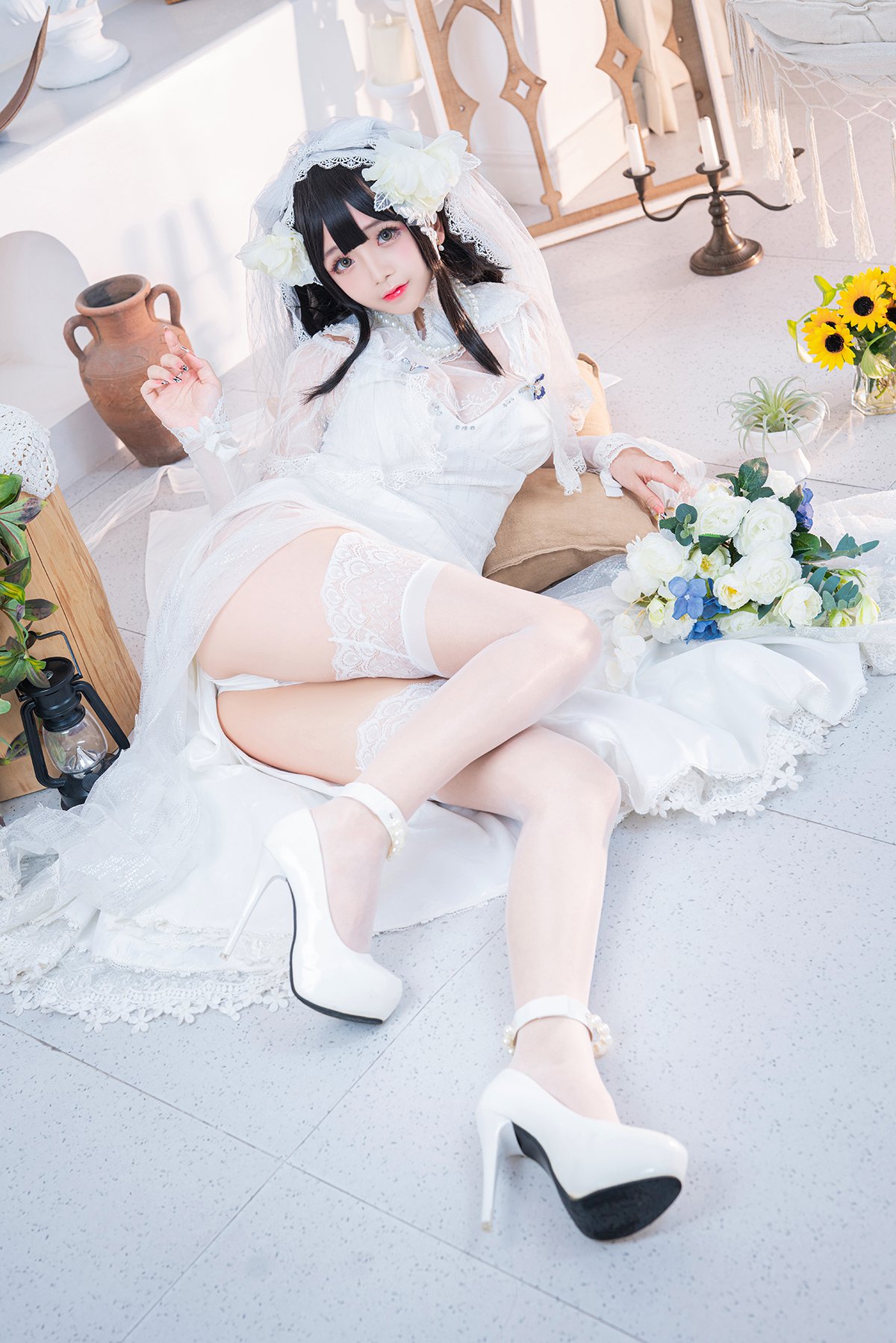 Coser@日奈娇 Vol.031 95式婚纱