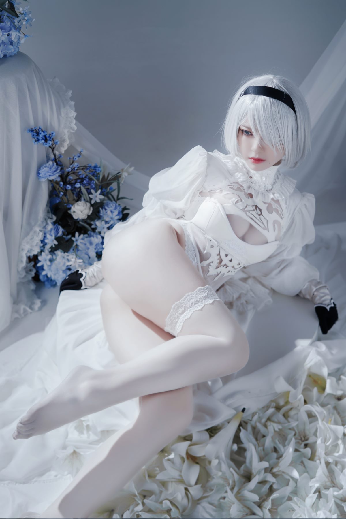 Coser@半半子 Vol 030 Automataヨルハ二号B型 白いドレス 0011 8624796152.jpg