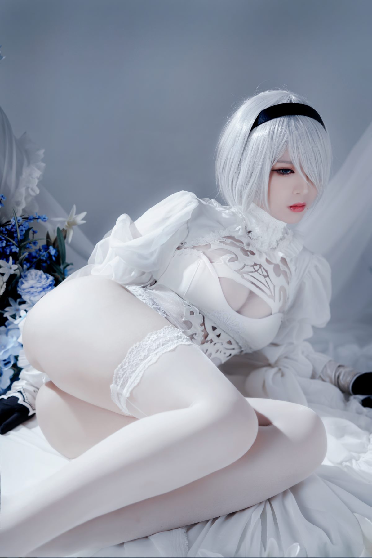 Coser@半半子 Vol 030 Automataヨルハ二号B型 白いドレス 0012 8135776421.jpg