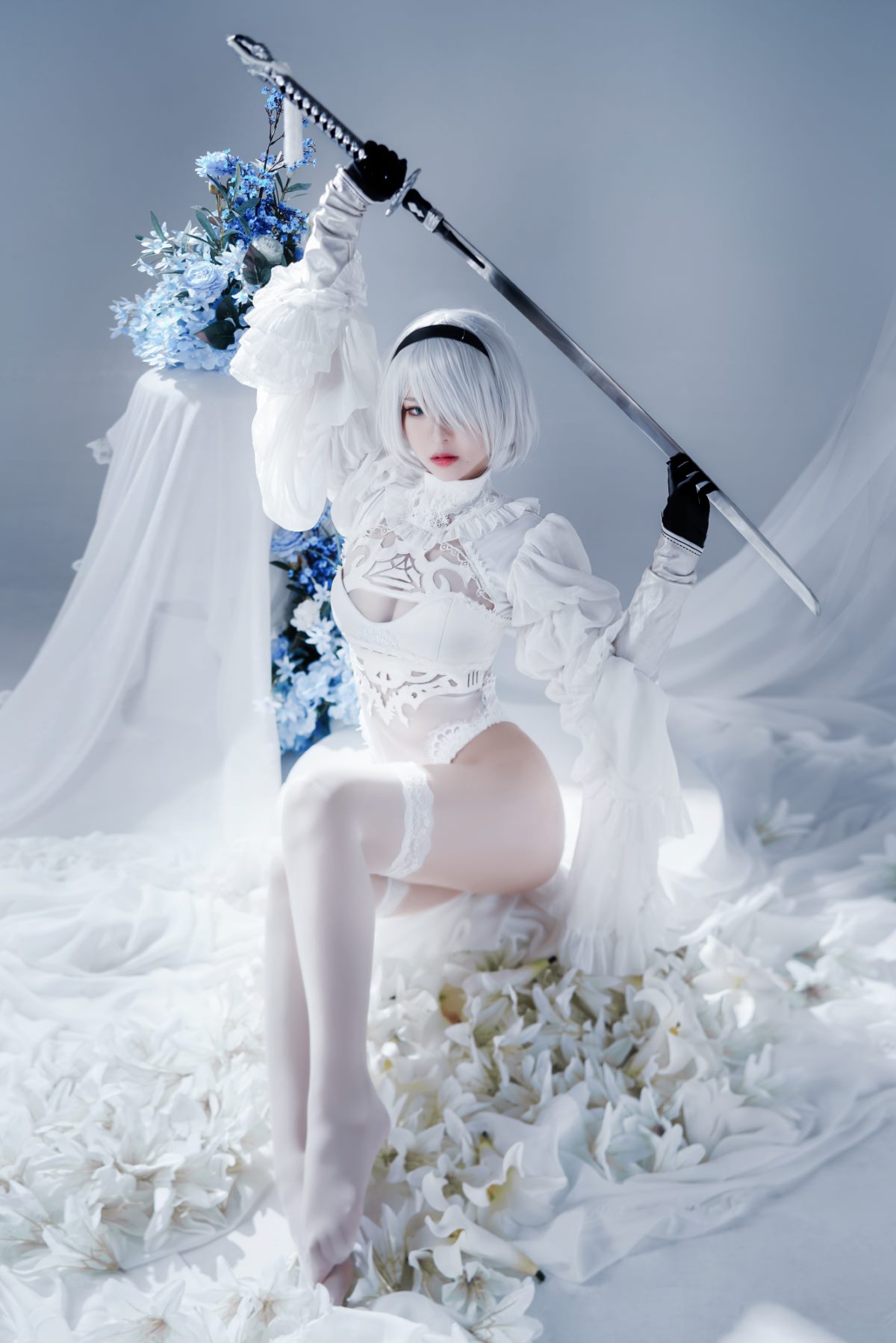 Coser@半半子 Vol 030 Automataヨルハ二号B型 白いドレス 0048 9576630895.jpg