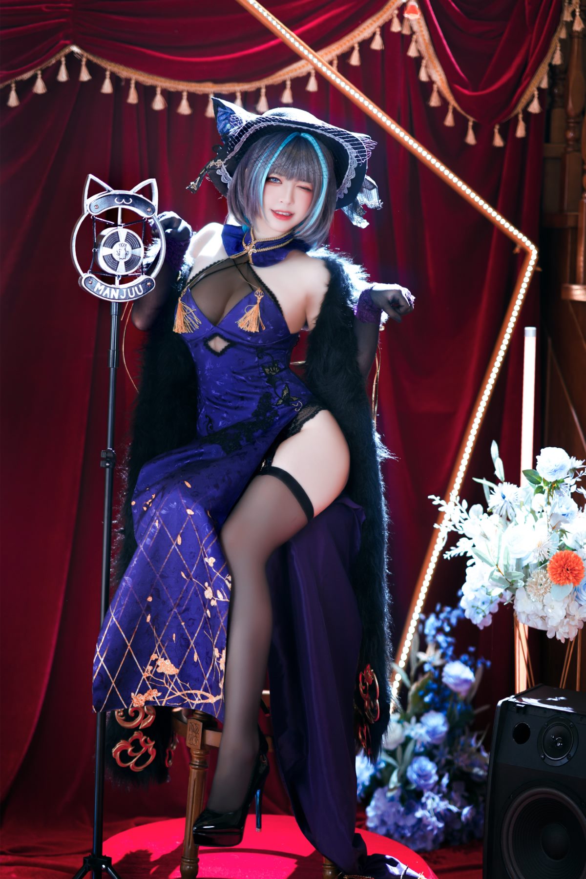 Coser@半半子 Vol 027 柴郡旗袍 0001 9546701819.jpg