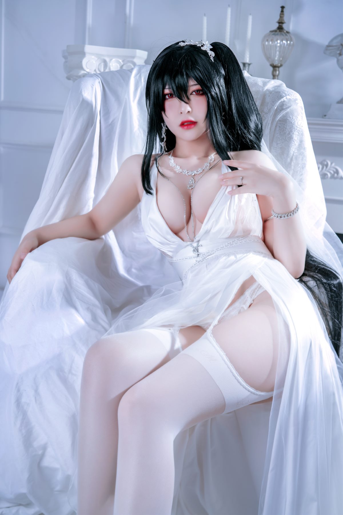 Coser@半半子 Vol 026 大凤花嫁 0002 8922674676.jpg