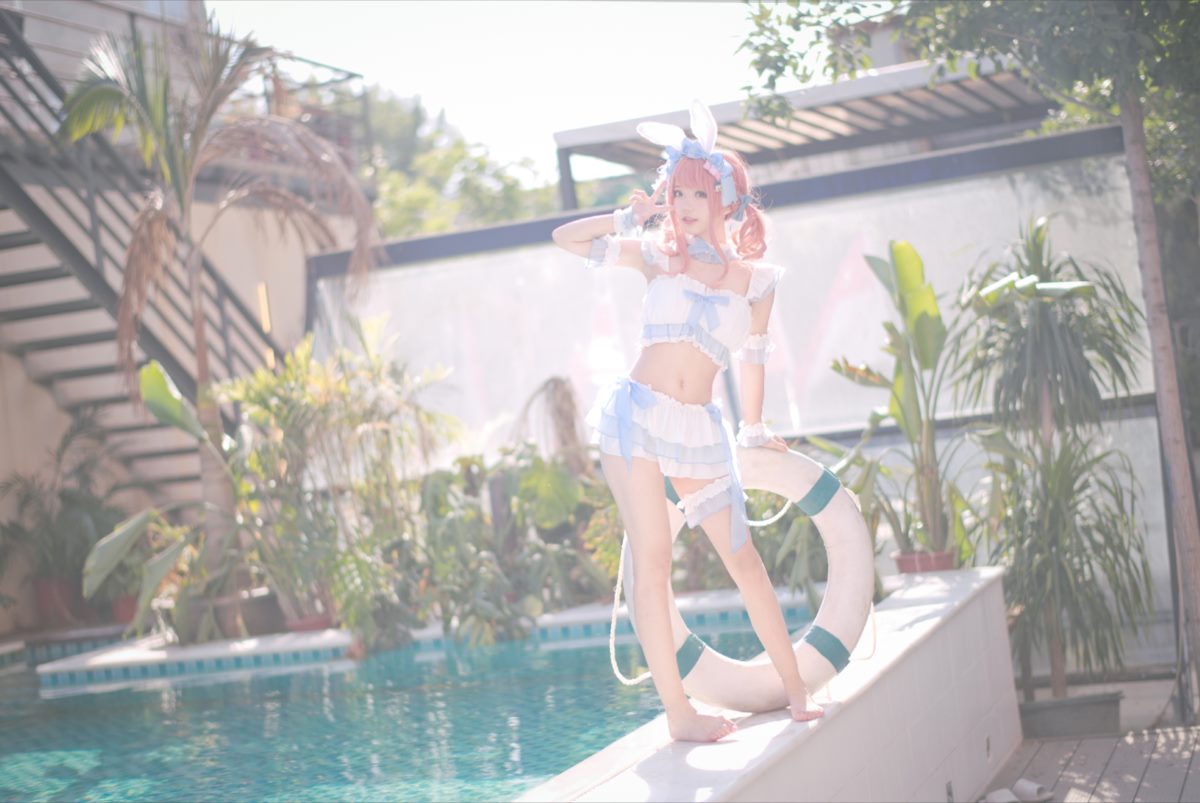 Coser@花柒Hana Vol 004 夏日甜芯泳装写真 0008 7884439916.jpg