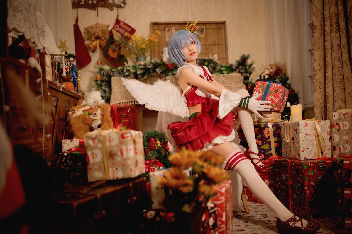 Coser@花柒Hana Vol 003 圣诞蕾姆cos 0016 3171223871.jpg